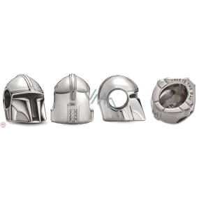 Zawieszka ze srebra próby 925 Marvel Star Wars Helm Mandoloriana, koralik do bransoletki