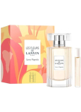 Lanvin Les Fleurs Sunny Magnolia Zestaw woda toaletowa 50 ml + woda toaletowa miniatura 7,5 ml, zestaw perforowany dla kobiet