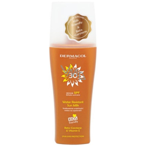 Dermacol Sun SPF30 wodoodporne mleko do opalania w sprayu 200 ml