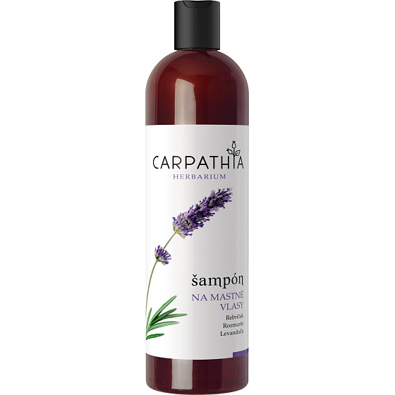 CARPATHIA Herbarium szampon do włosów przetłuszczających się 350 ml