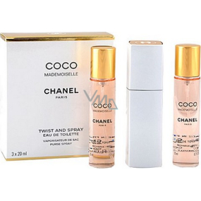 Chanel Coco Mademoiselle woda toaletowa zestaw dla kobiet 3 x 20 ml