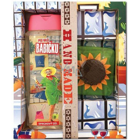 Bohemia Gifts Babička sprchový gel 300 ml + toaletní mýdlo 70 g, kosmetická sada