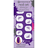 Essence Nail Art Design Stencils šablony na nehty 02 Say It With Flowers 12 kusů