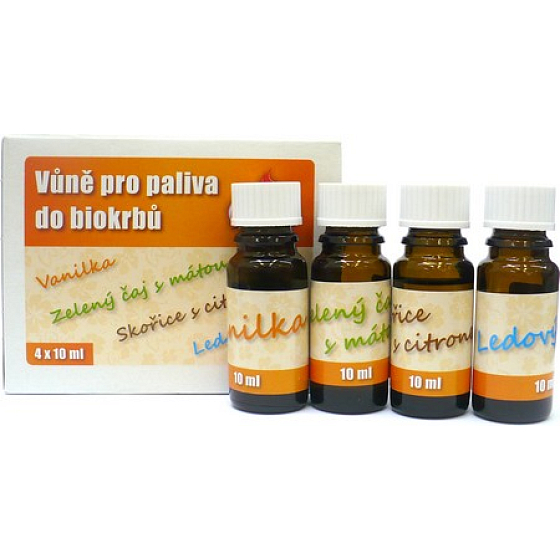 Pe-Po Vůně pro paliva do biokrbů 4 x 10 ml