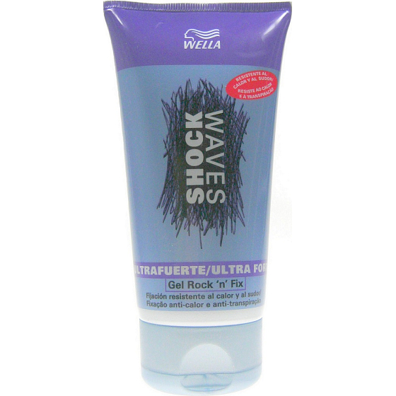 Wella Shockwave Ultra Forte Gel Rock n Fix gel vlasy 150 ml