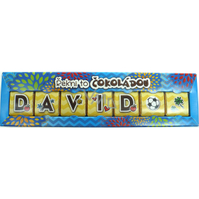 Nekupto Řekni to čokoládou Belgická čokoládová sada David 7 x 5 g