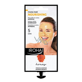 Iroha Nourishing Odżywcza aromaterapeutyczna maska kremowa z miodem 25 g