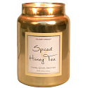 Village Candle Čaj s medem a kořením - Spiced Honey Tea vonná svíčka ve skle 2 knoty 602 g
