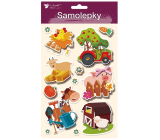 Naklejki farma 3D Koń 13 x 23 cm