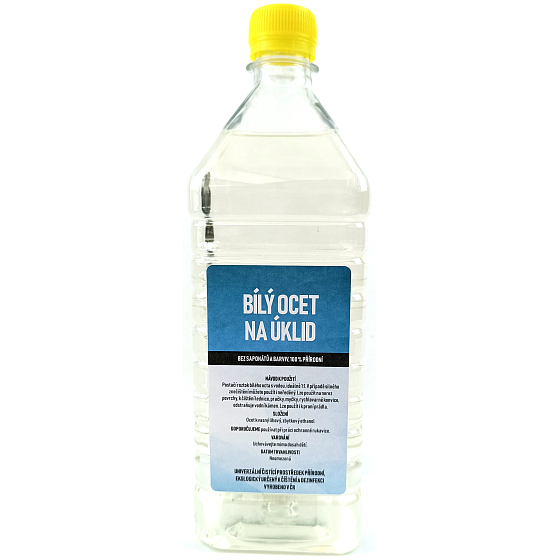 VeMDom Ocet čistič, Biały ocet do czyszczenia 10% 1 l