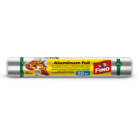 Fino folia aluminiowa, szerokość 29 cm, grubość folii 10,5 µ, długość 20 m
