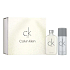 Calvin Klein One woda toaletowa 100 ml + dezodorant spray 150 ml, zestaw prezentowy unisex
