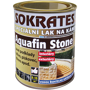 Sokrates Aquafin Stone polomat lak pro savé podklady, 700 g