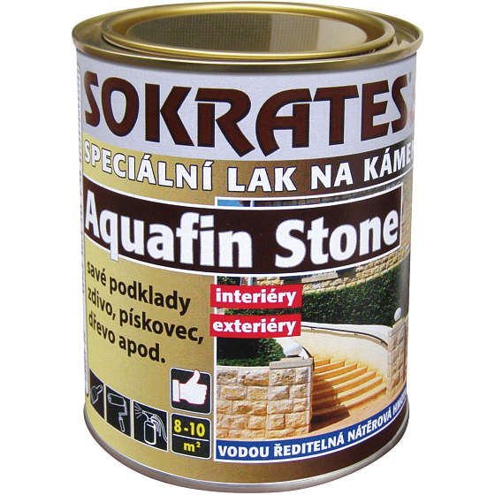 Sokrates Aquafin Stone polomat lak pro savé podklady, 700 g
