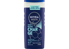 Nivea Men Ultra Charge sprchový gel, 250 ml