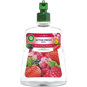 Air Wick Active Fresh wkład zapasowy Leśne owoce & Kwiat brzoskwini, 228 ml