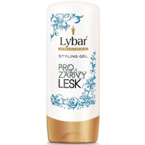 Lybar Zářivý lesk silně tužící gel na vlasy 200 ml