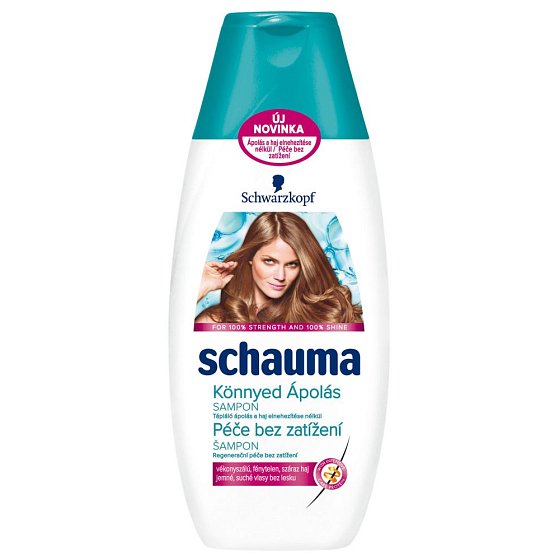 Schauma Péče bez zatížení šampon pro jemné, suché vlasy bez lesku 250 ml