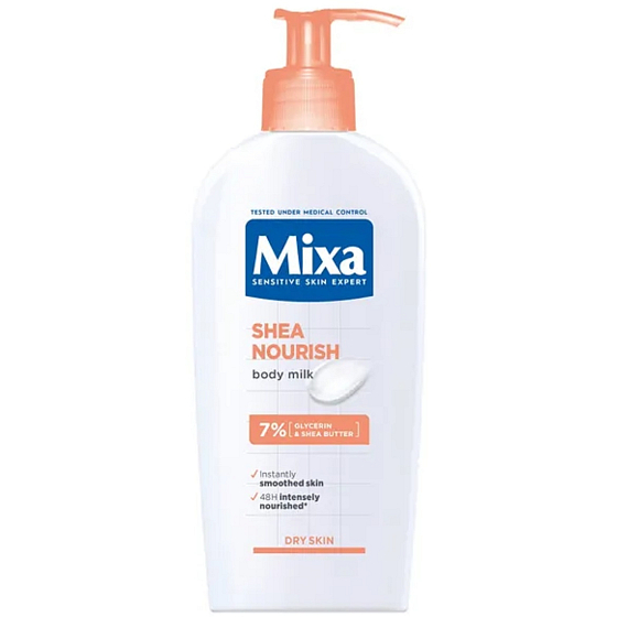 Mixa Rich Intense Nourishment Intensywne nawilżające mleko do ciała 400 ml