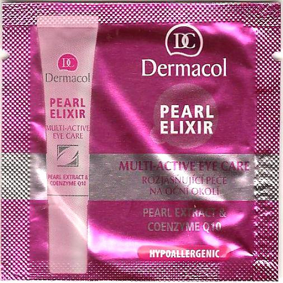 Dermacol Pearl Elixir rozjasňující péče na oční okolí s perlovým výtažkem 1,5 ml