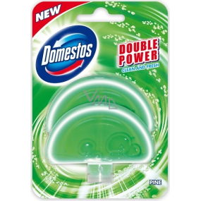 Domestos Double Power Clean and Fresh Pine Wc tekutý blok náplň 2 x 60 ml