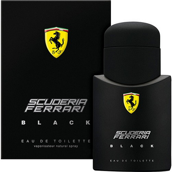 Ferrari Scuderia Black toaletní voda pro muže 75 ml