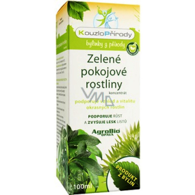 Kouzlo Přírody Zelené pokojové rostliny koncentrát pro růst a vitalitu rostlin 100 ml