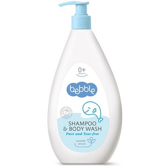 Bebble 2v1 šampon a mycí gel pro děti 400 ml