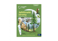 Albi Kouzelné čtení interaktivní kouzelné dvoulisty Jehličnaté stromy věk 8+