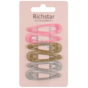 Richstar Accessories Sponky z brokatem 5 cm 6 kusů
