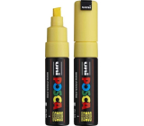 Posca Uniwersalny akrylowy marker z szerokim, stożkowym końcówką 8 mm żółty PC-8K