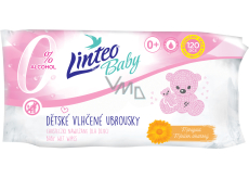 Linteo Baby nagietek lekarski nawilżane chusteczki, 120 szt.
