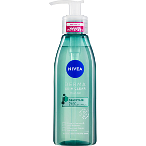 Nivea Derma Skin Clear Żel oczyszczający do twarzy, 150 ml
