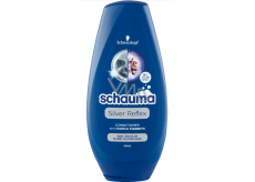 Schauma Silver Reflex odżywka z fioletowymi pigmentami dla siwych, białych i blond farbowanych włosów 250 ml