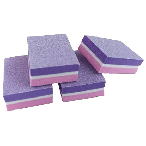 Mini pilníky na nehty 4 kusy