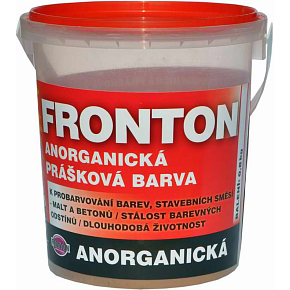 Fronton proszkowy kolor do mieszanek budowlanych, zapraw i betonu, 0261 średni brązowy, 800 g