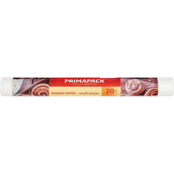 Primapack pečící papír malé archy 28 × 39 cm, 20 ks
