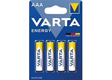 Varta Energy AAA baterie, 4 ks