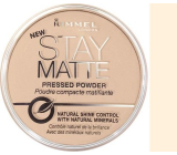 Rimmel London Stay Matte Powder puder 001 Przezroczysty 14 g