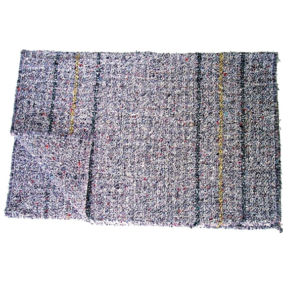 Clanax Hadr tkaný šedý na podlahu 80 x 50 cm 1 kus