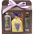 Bohemia Gifts Lavender La Provence sprchový gel 100 ml + Olejová lázeň 100 ml + sůl do koupele 150 g, kosmetická sada
