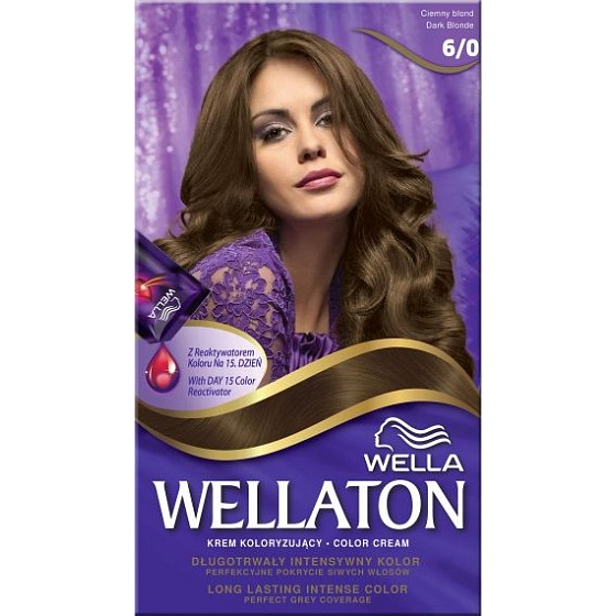 Wella Wellaton krémová barva na vlasy 6/0 Tmavá blond