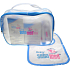 SebaMed Baby Mycí emulze 200 ml + šampon na vlasy 150 ml + krém 50 ml + balzám na rty 4,8 g + bryndák + etue, kosmetická sada pro děti