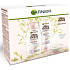 Garnier Ultra Doux Délicatesse jemný, zklidňující šampon pro jemné vlasy 250 ml + balzám pro jemné vlasy 200 ml, kosmetická sada