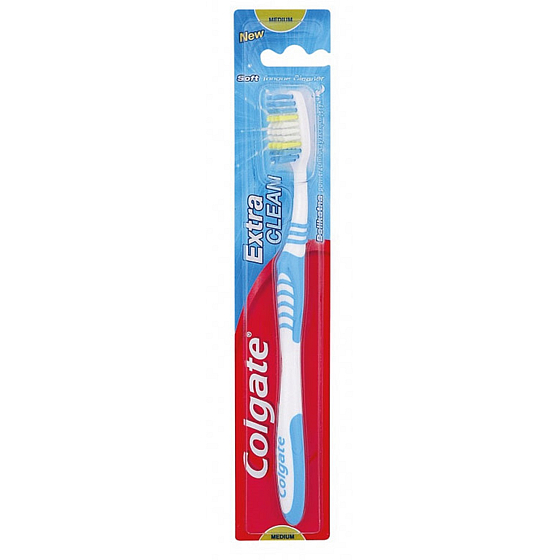 Colgate Extra Clean Medium szczoteczka do zębów średnia 1 sztuka