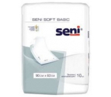 Seni Soft Basic podkładki absorbujące 2 krople, 90 x 60 cm 10 sztuk