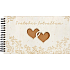 Albi Album na zdjęcia ślubne drewniane 21 kartonów 36 x 20,5 x 1,3 cm