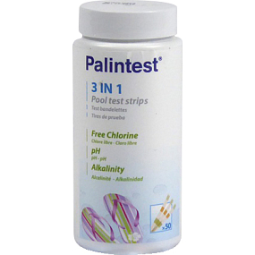 Probazen Palintest testovací proužky do basenu 3v1, 50 ks
