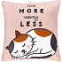 Albi Humorný polštář velký Worry Less 36 x 30 cm