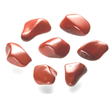 Jaspś czerwony Tromlowany naturalny kamień 1 sztuka, 2 - 2,5 cm, kamień pełny w pełni
